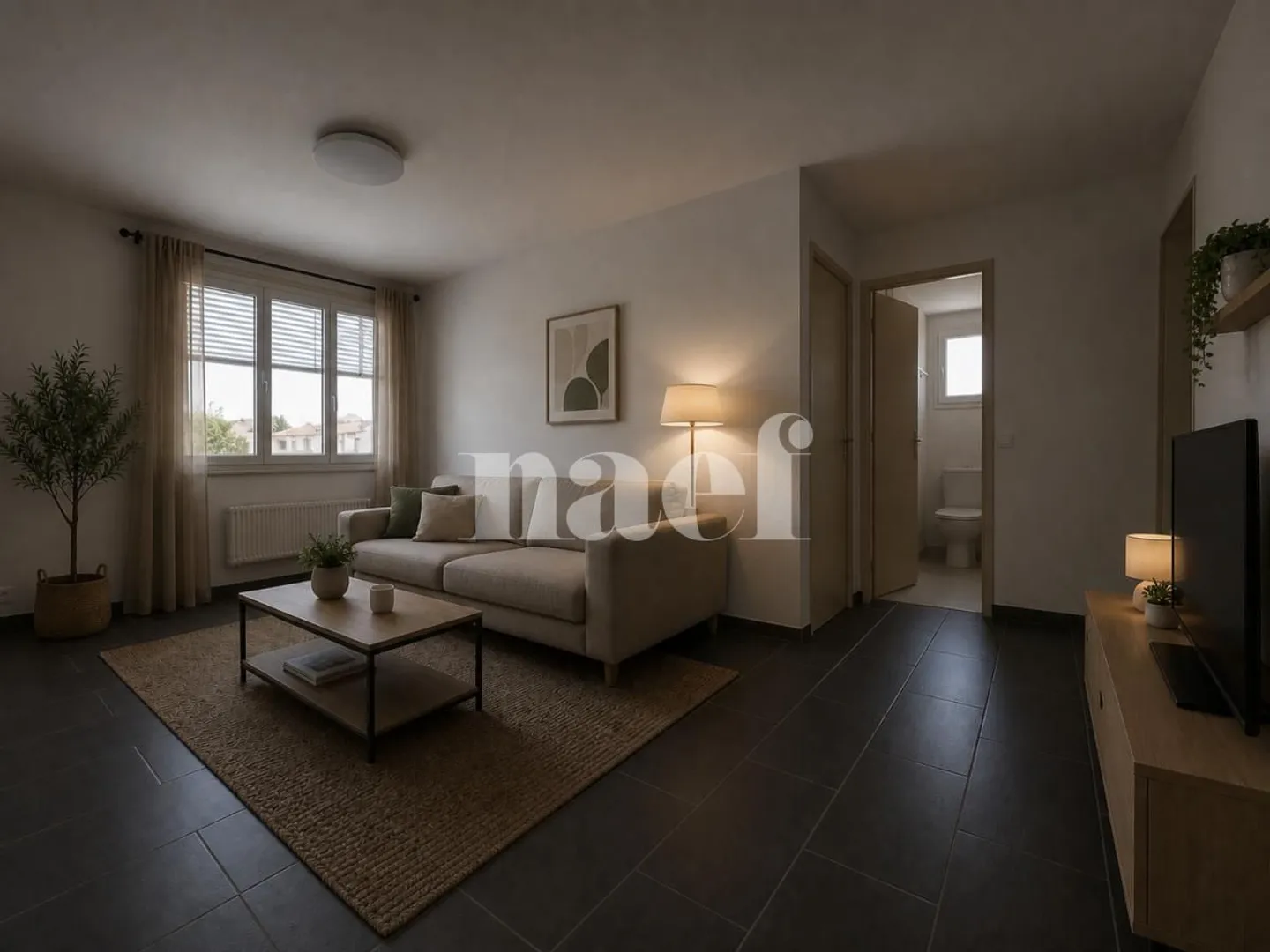 Bel appartement de 3 pièces au 3ème étage - Photo 2 sur 8