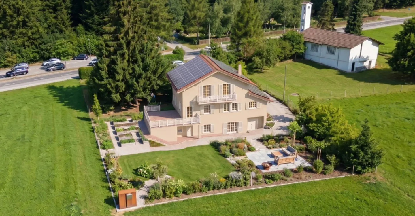 Renovierte Villa bei Lausanne - Foto 1 von 7