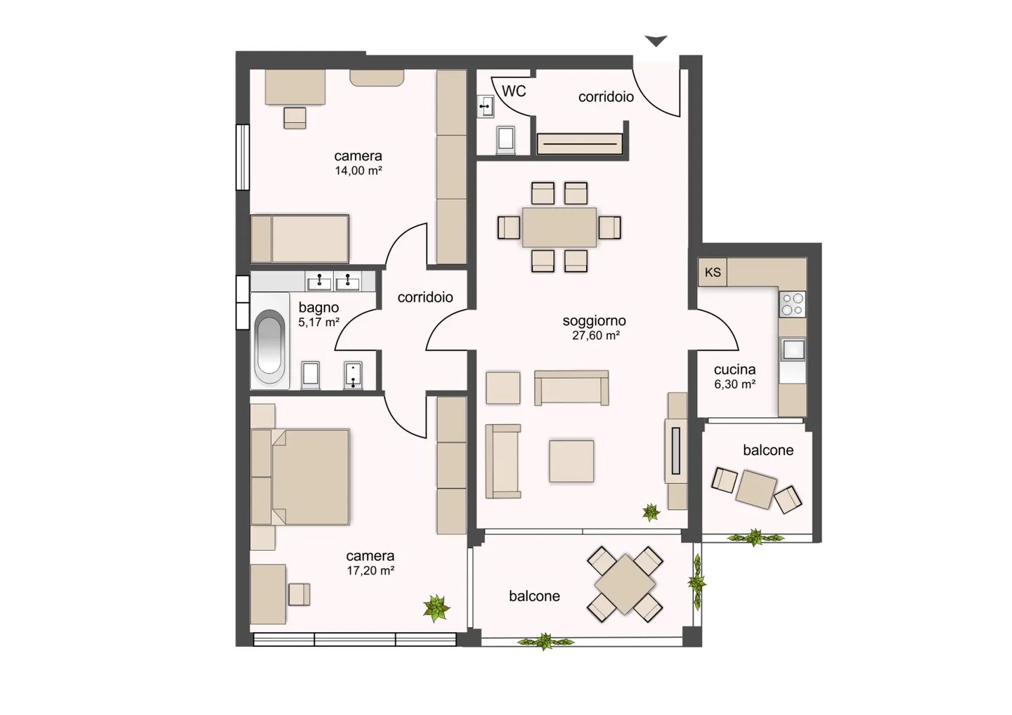 Appartamento spazioso a Mendrisio - Foto 11 di 14