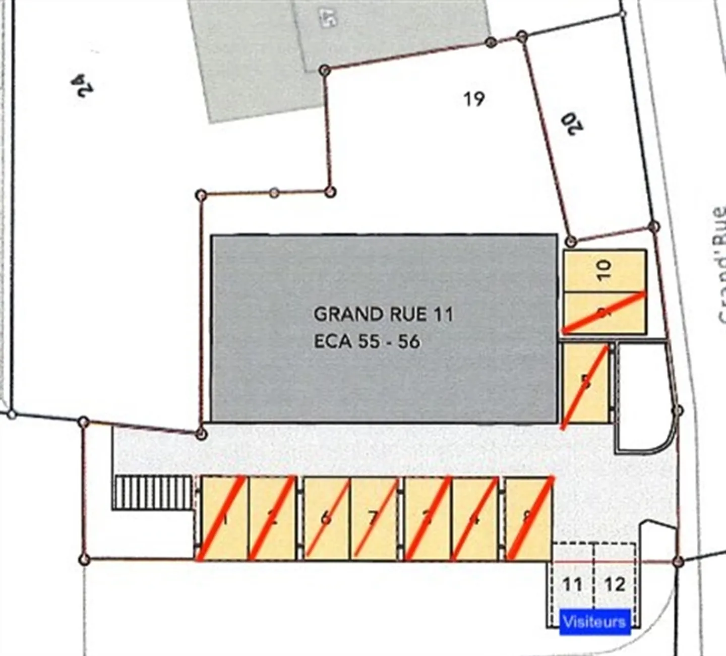 Posto auto all'aperto n. 10 - Foto 2 di 6