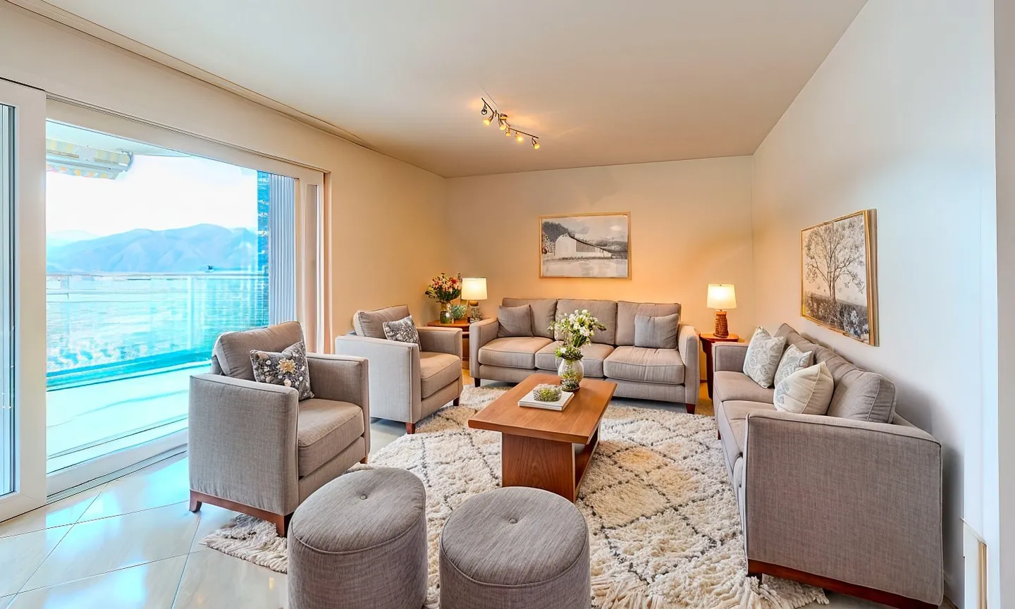 BARGAIN - RENTING PENTHOUSE 5.5 WITH TERRACE IN CADENAZZO - Photo 3 of 9