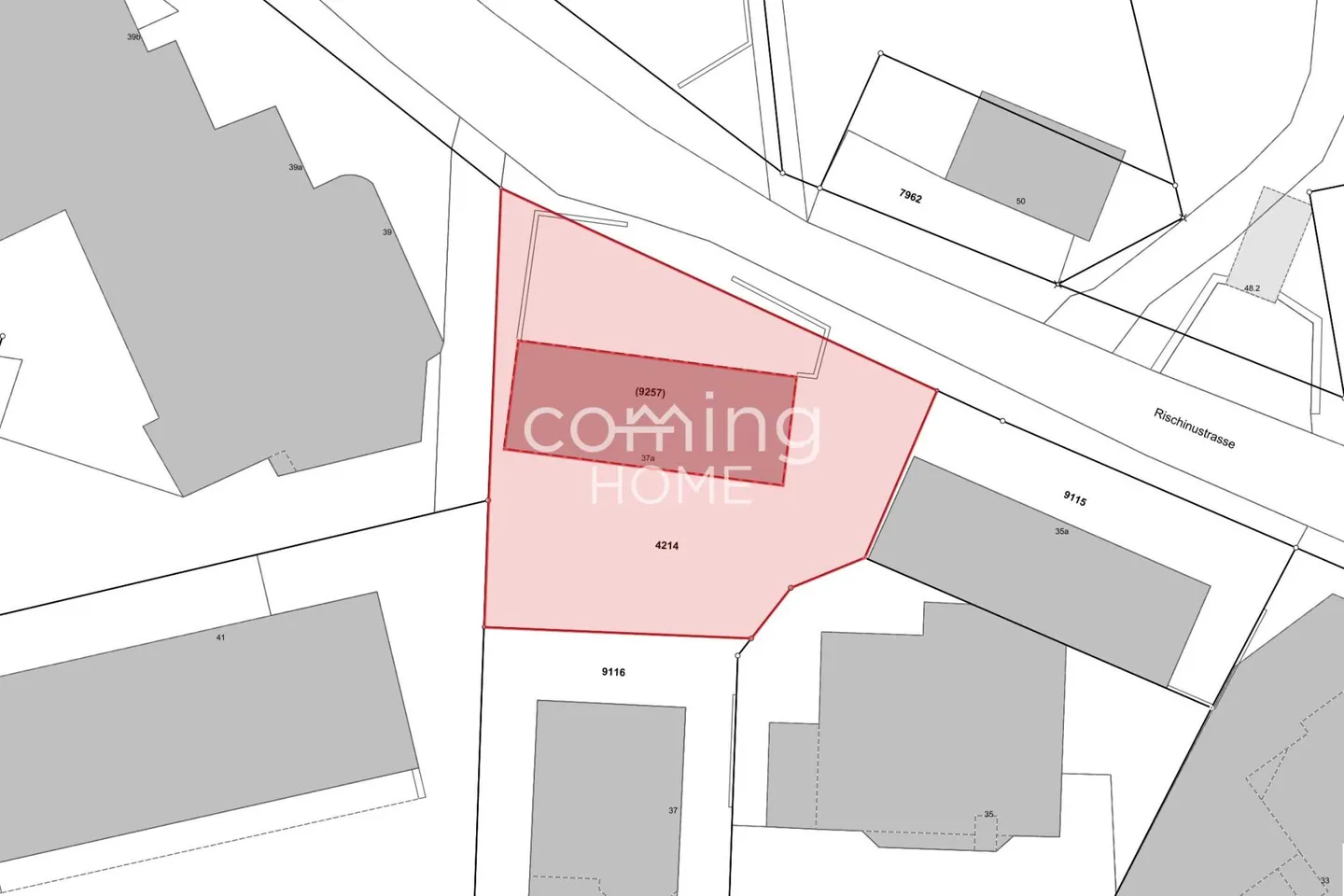 Terreno edificabile a Blatten vicino a Naters - 448 m², zona residenziale W3, progetto di costruzione approvato disponibile - Foto 2 di 4