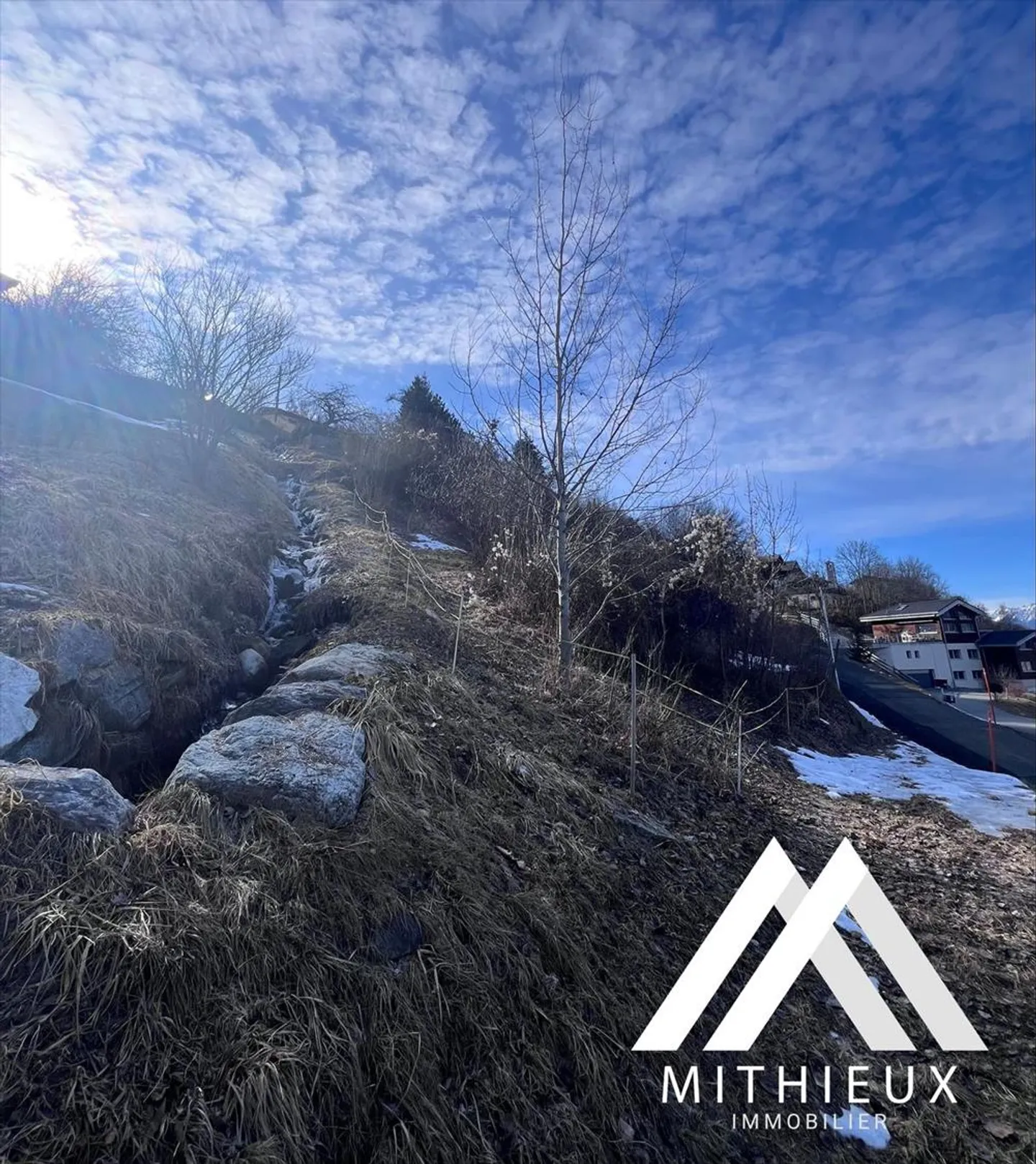 BAUBARE PARZELLE VON 1310 M2, LES AGETTES - Foto 8 von 8