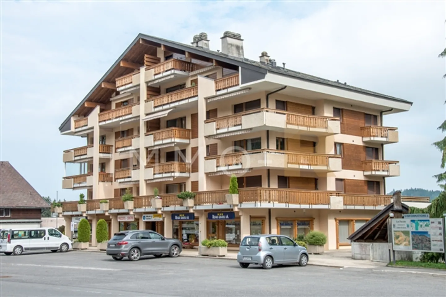 «Im Herzen des Resorts Paccots 
Schönes 3,5-teiliges Durchgangsloch» - Foto 1 von 8