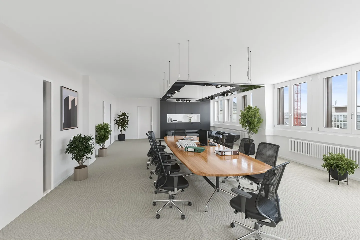 Spazi commerciali e amministrativi di 1'168 m2 al 5° piano a Ginevra in affitto - Foto 6 di 6