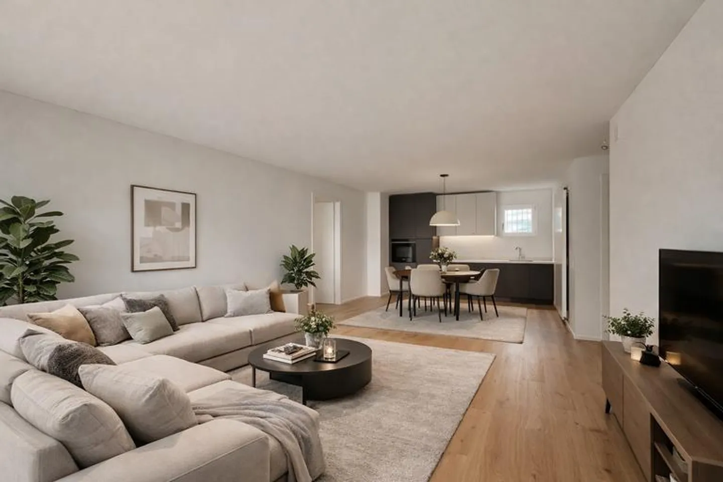 NOVAZZANO - NEW 3.5 ROOMS WITH LARGE TERRACE - Photo 1 of 9