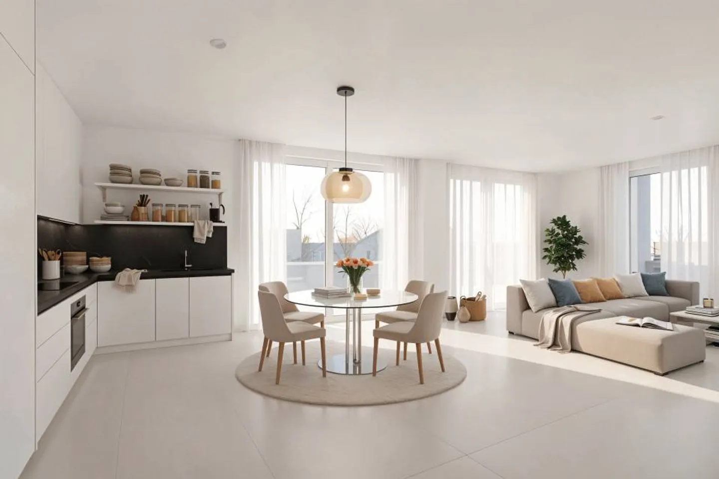 Charmant Appartement avec Jardin - Photo 1 sur 7