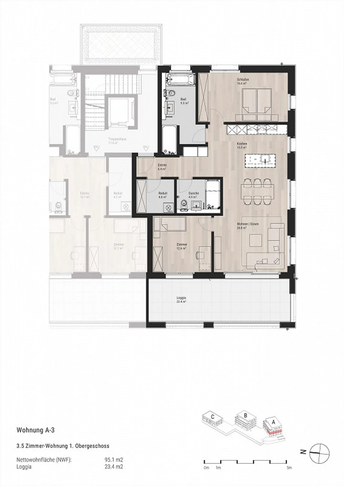 PRIMA LOCAZIONE TOP-NUOVA CASA / LOGGIA ATMOSFERICA 23m2 Superficie - Foto 1 di 2