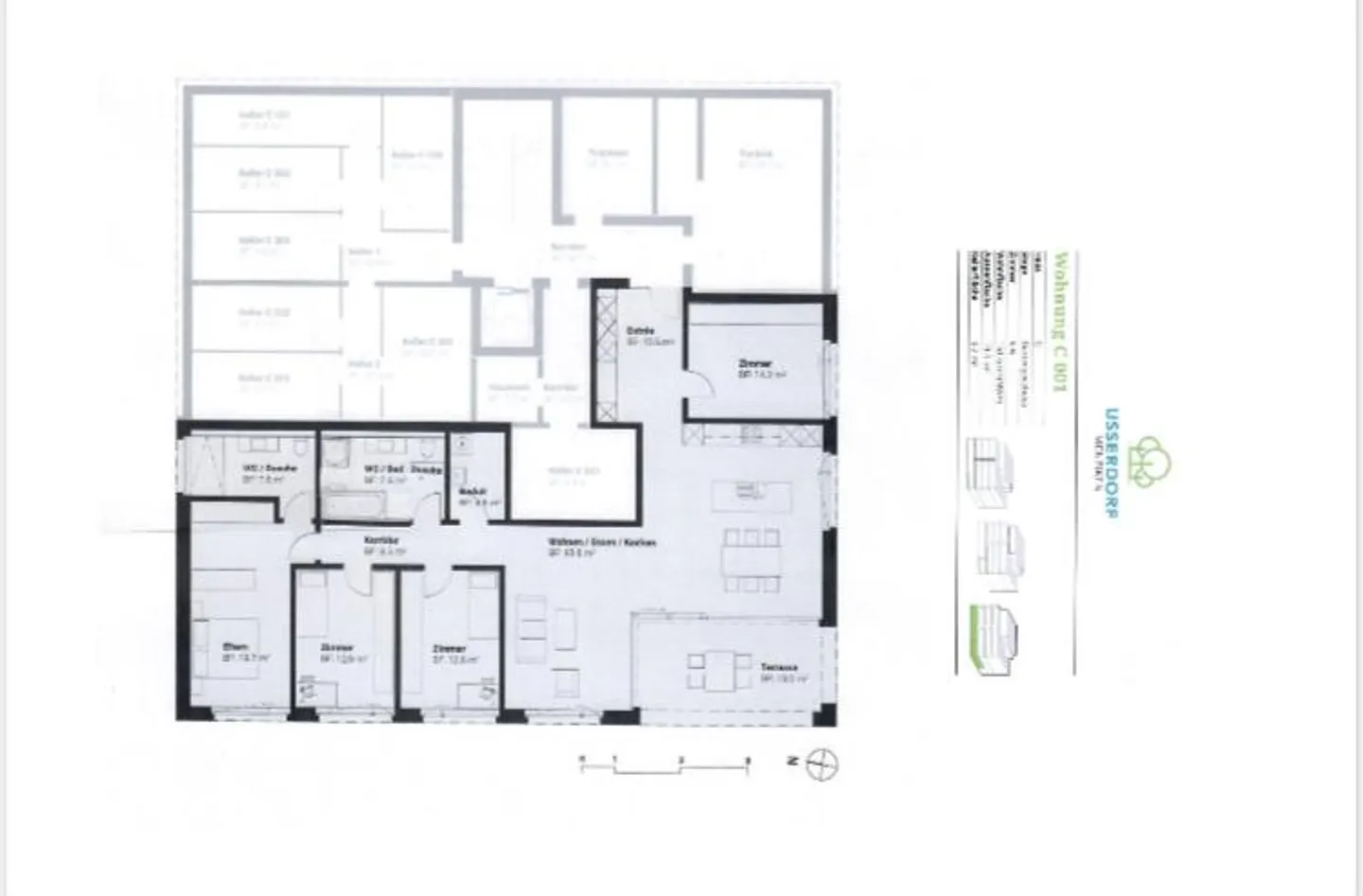 5.5 Room Garden Apartment with Large Lawn - Photo 3 of 30