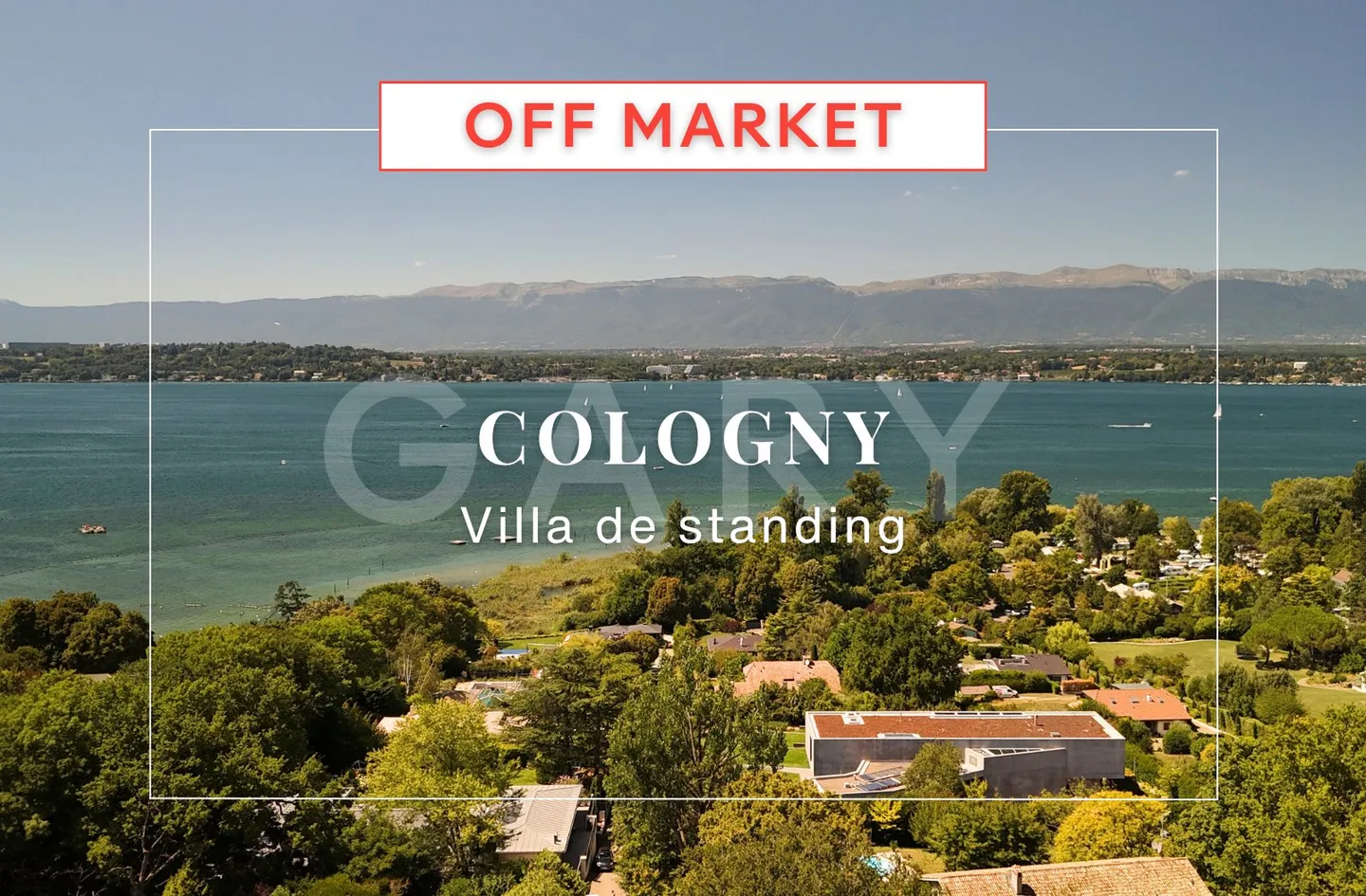 Zeitgenössische Villa in Cologny - Foto 1 von 1