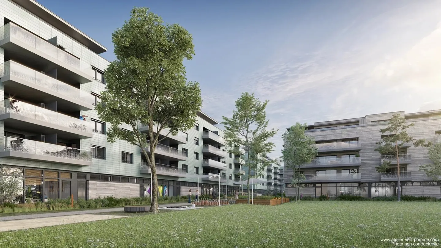 Nuovi appartamenti attici 4.5 locali a Ecublens a partire da 106 m² - Foto 1 di 11