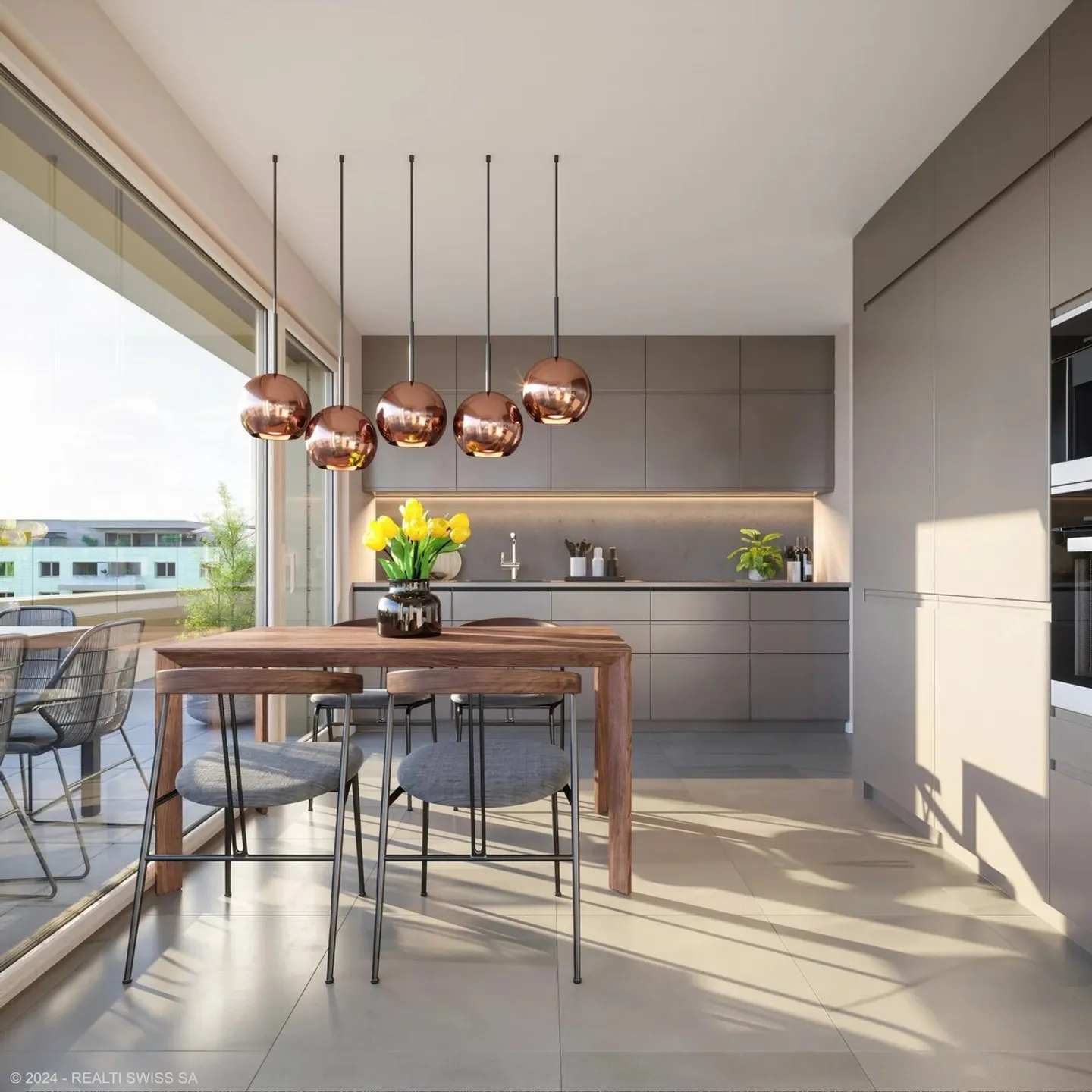 Nuovi appartamenti attici 4.5 locali a Ecublens a partire da 106 m² - Foto 5 di 11