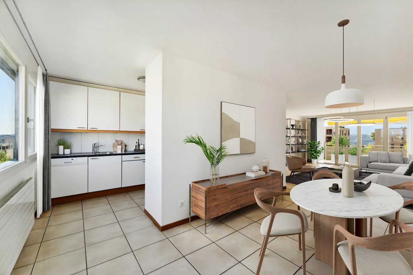 Appartement Charmant avec Balcon - Photo 2 sur 8