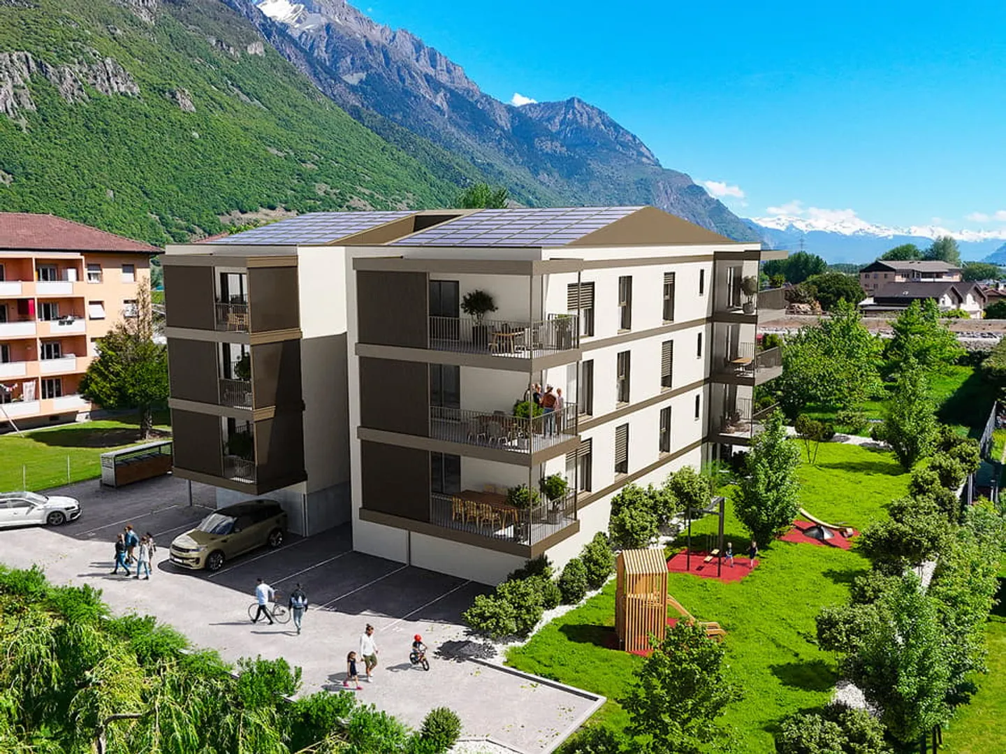 Appartamento 3,5 locali in vendita a Martigny (Lotto 103) - Foto 2 di 8