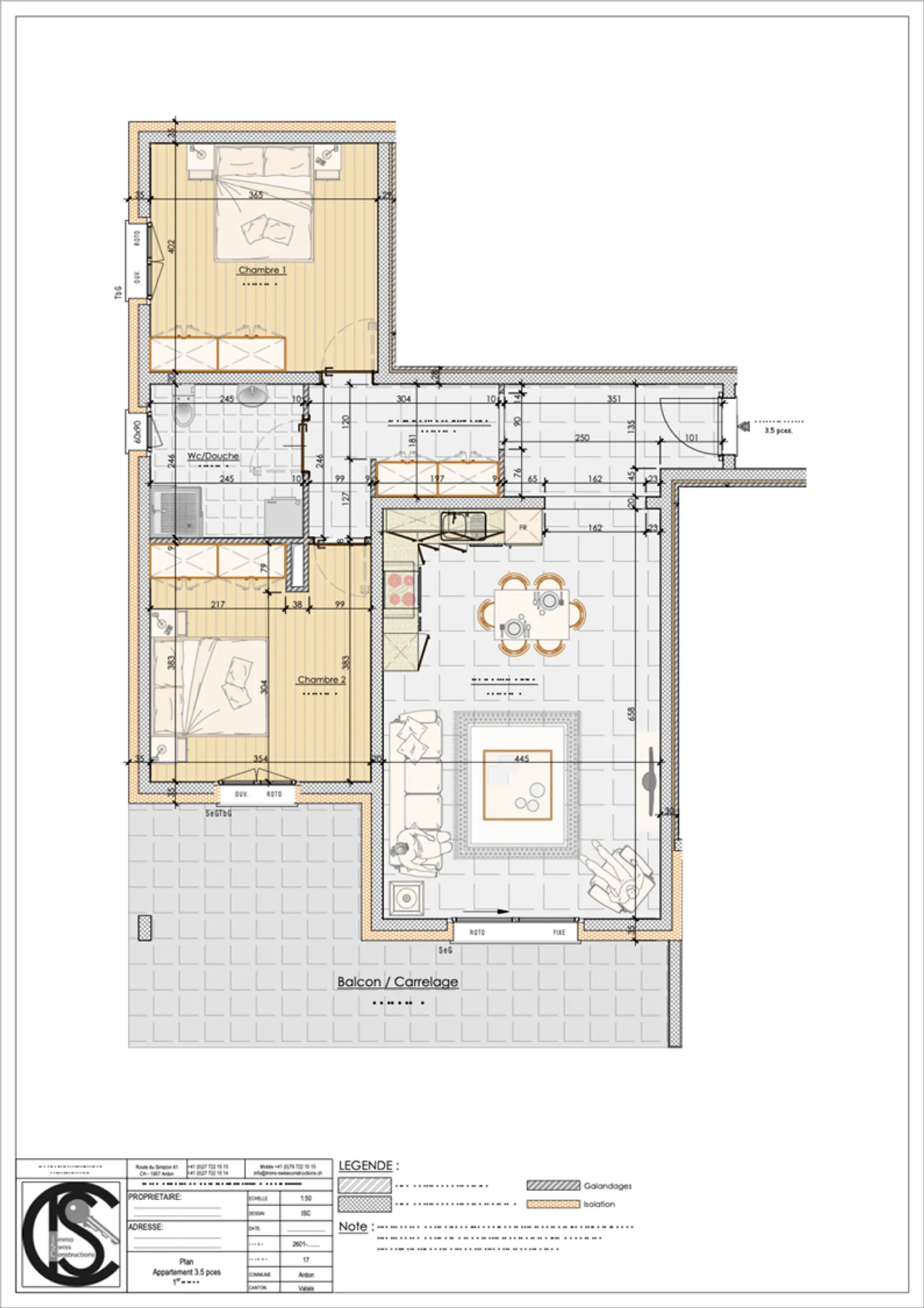 Appartement à vendre - Photo 2 sur 8