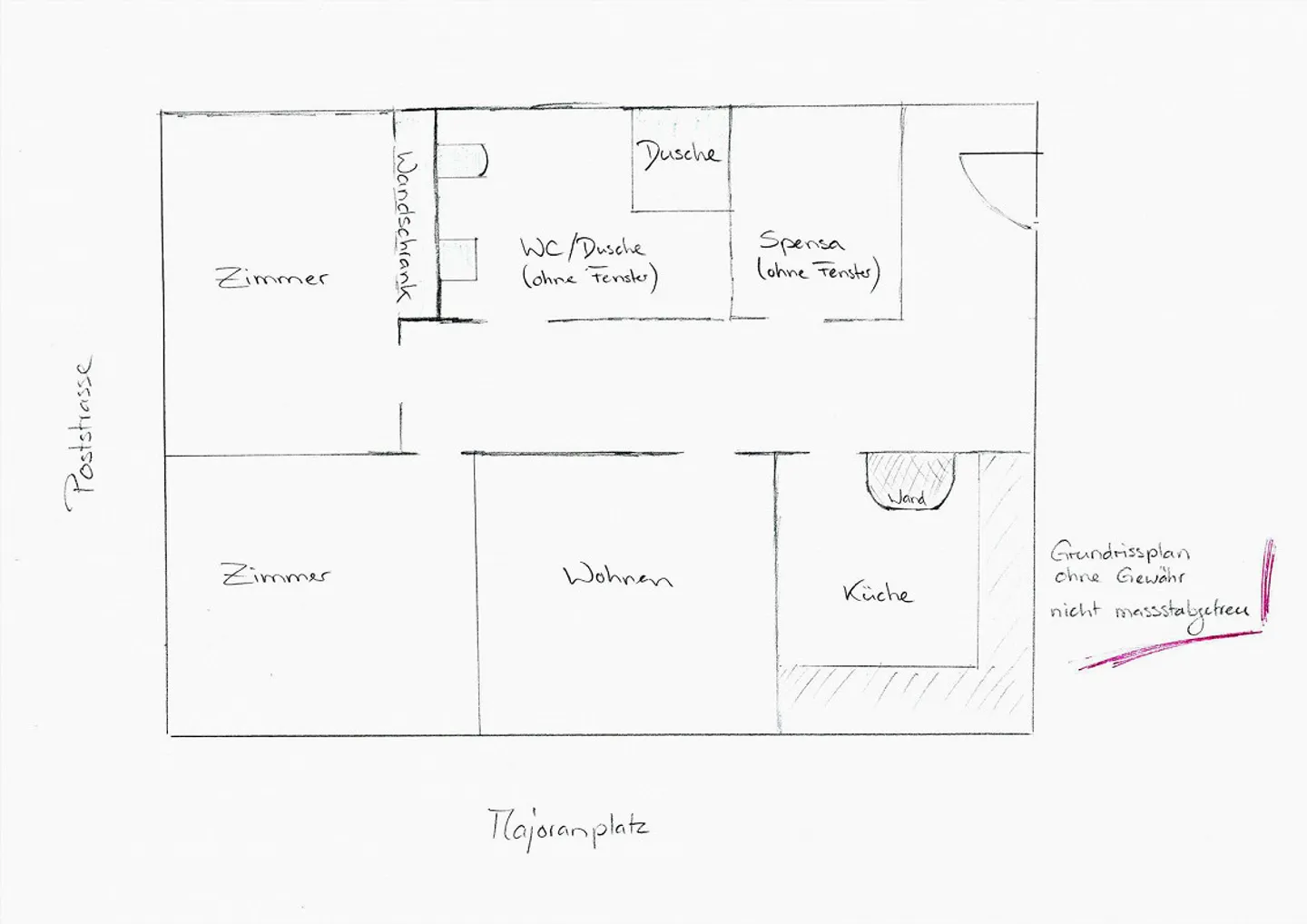 Sonnige Altstadtwohnung - Foto 3 von 7