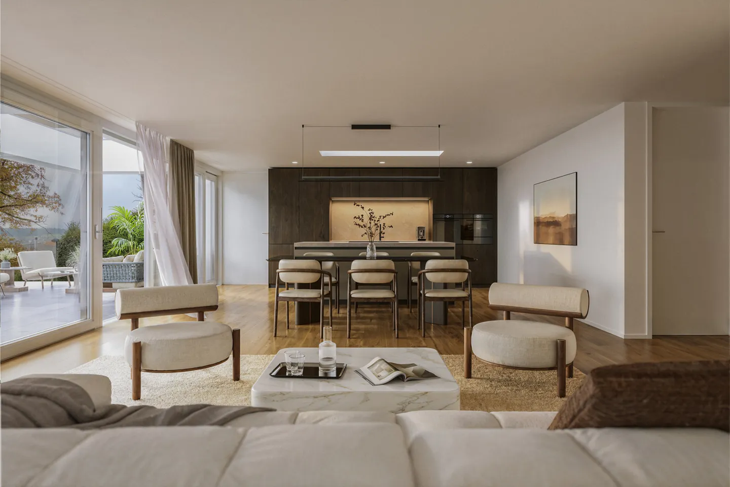 Exklusives Apartment mit Terrasse - Foto 2 von 7