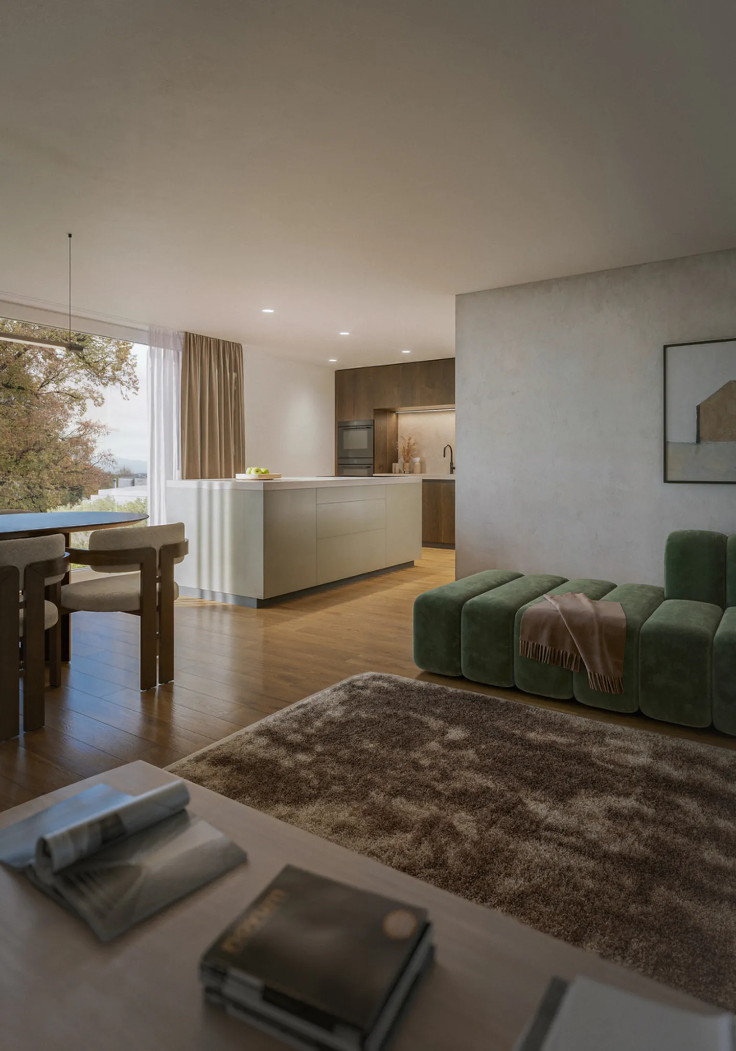 Exklusives Apartment mit Terrasse - Foto 5 von 7