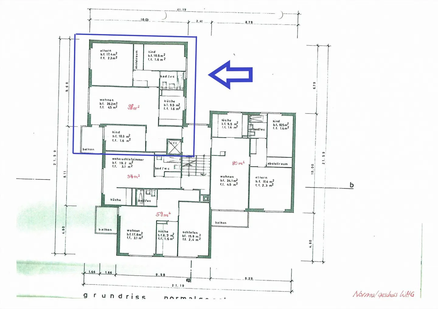 Sanierte Wohnung mit Balkon - Foto 1 von 12