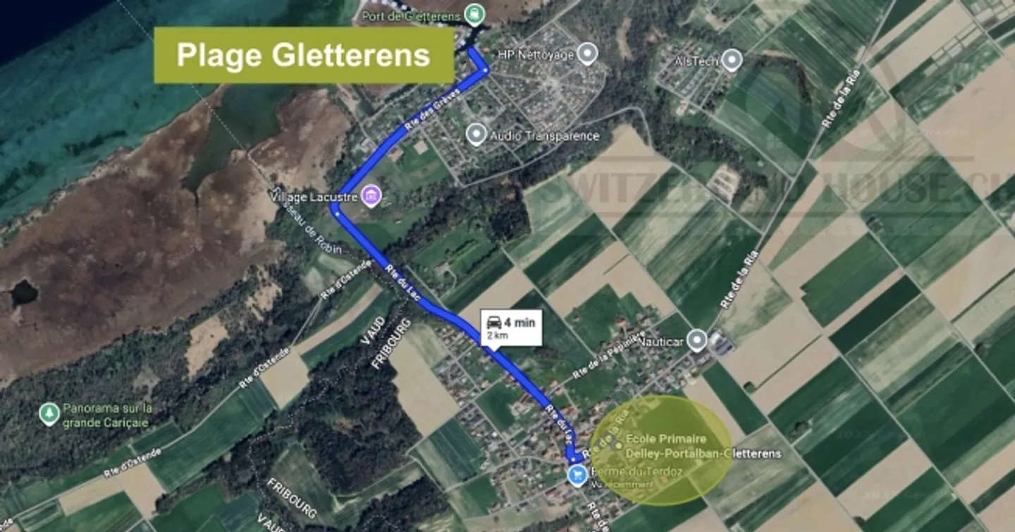 „Wunderschöne Einfamilienhäuser in der Nähe des Sees und der Annehmlichkeiten in Gletterens“ - Foto 15 von 17