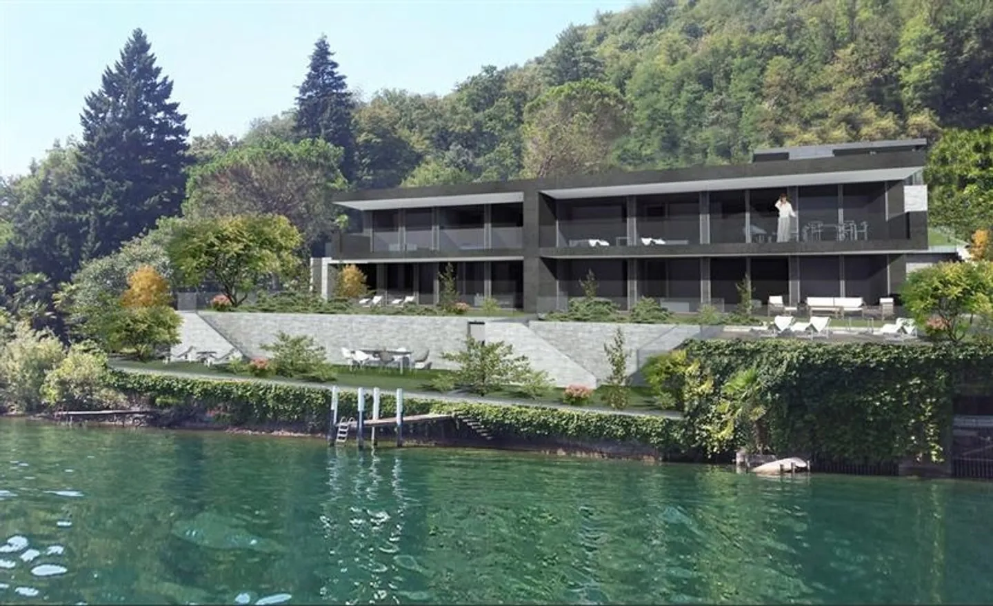 «4 Zimmer Wohnung,  Appartamento di lusso in vendita Melide, Svizzera» - Foto 2 di 4