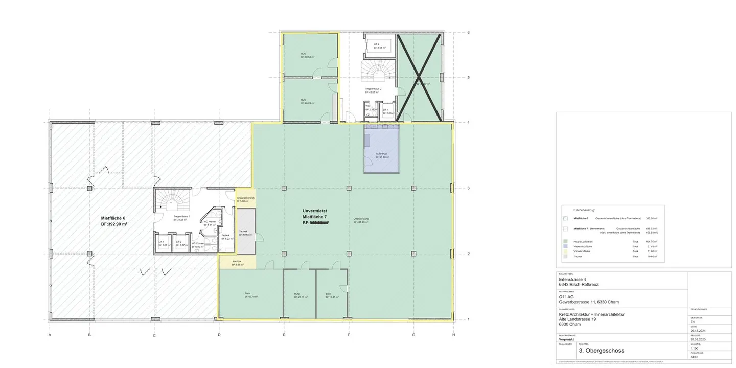 Bureaux lumineux à Erlenstrasse 4, 6343 Rotkreuz - Photo 12 sur 12