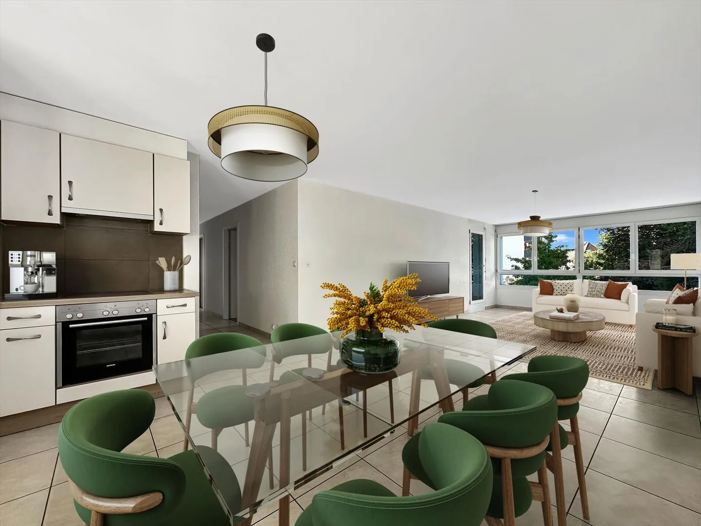 4.5 ROOM APARTMENT WITH BALCONY - Photo 4 of 13