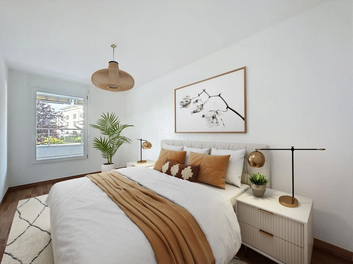 4.5 ROOM APARTMENT WITH BALCONY - Photo 6 of 13