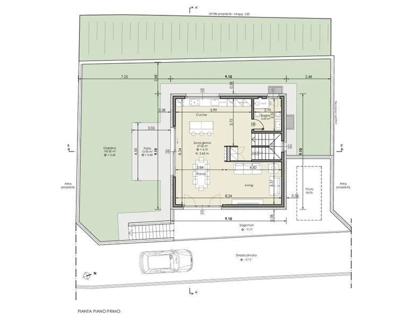 Chalet moderno con vista panoramica - Foto 15 di 20