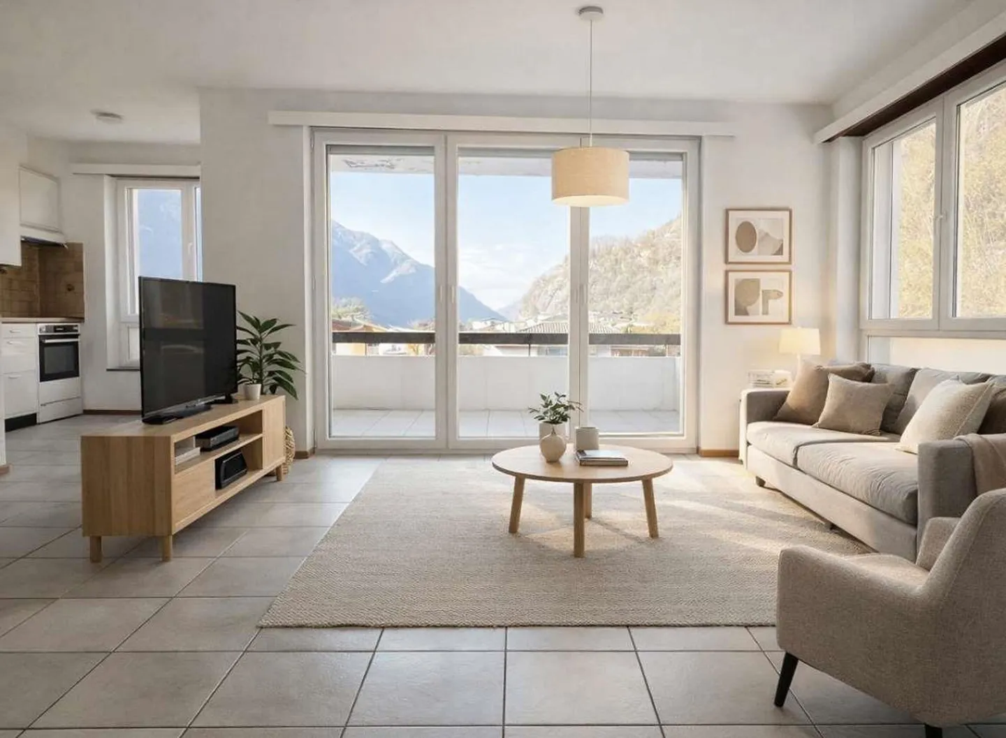 Appartement lumineux avec une grande terrasse magnifique et une vue dégagée - Photo 3 sur 13