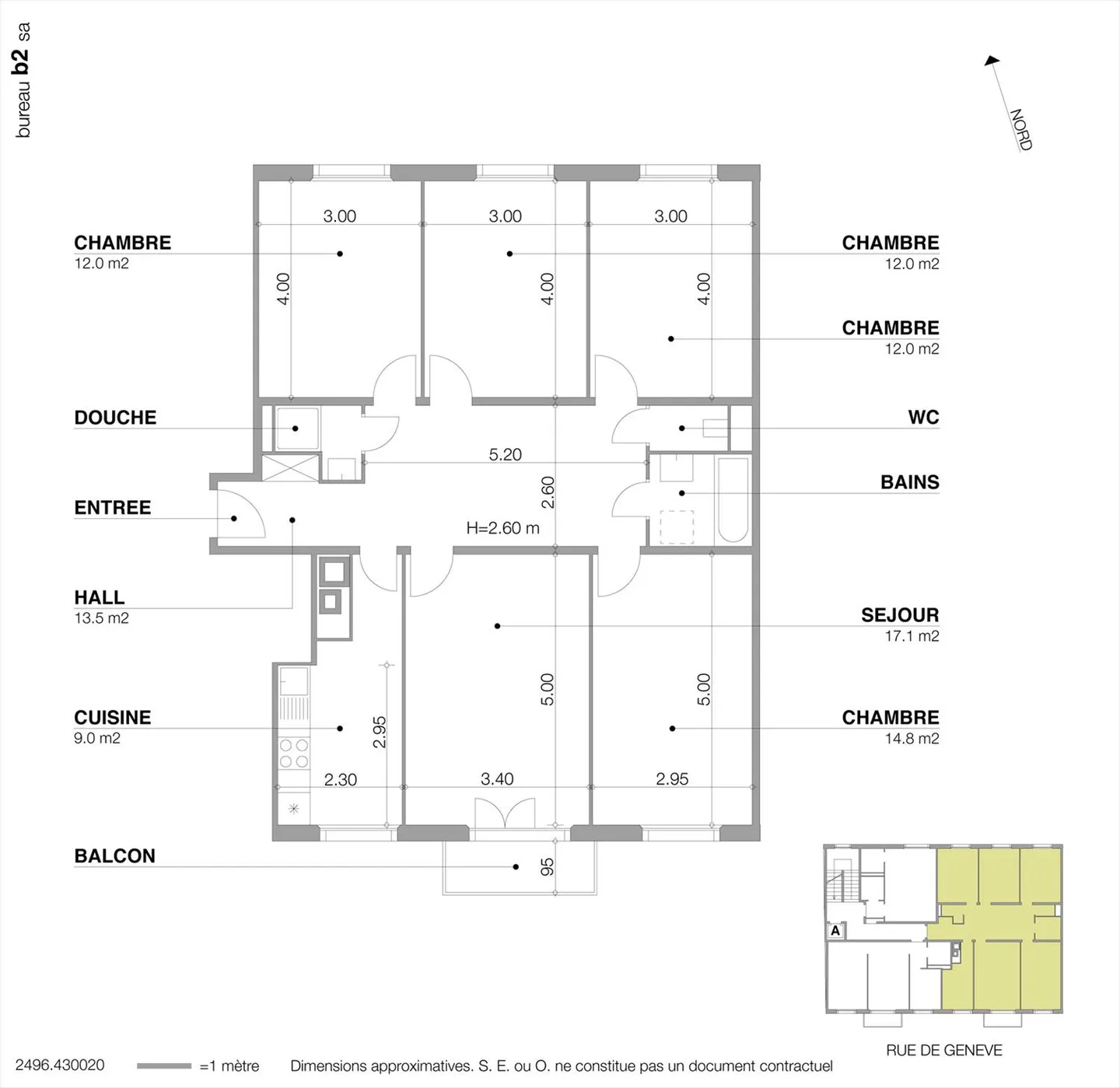 Appartement 6 pièces - Photo 5 sur 5
