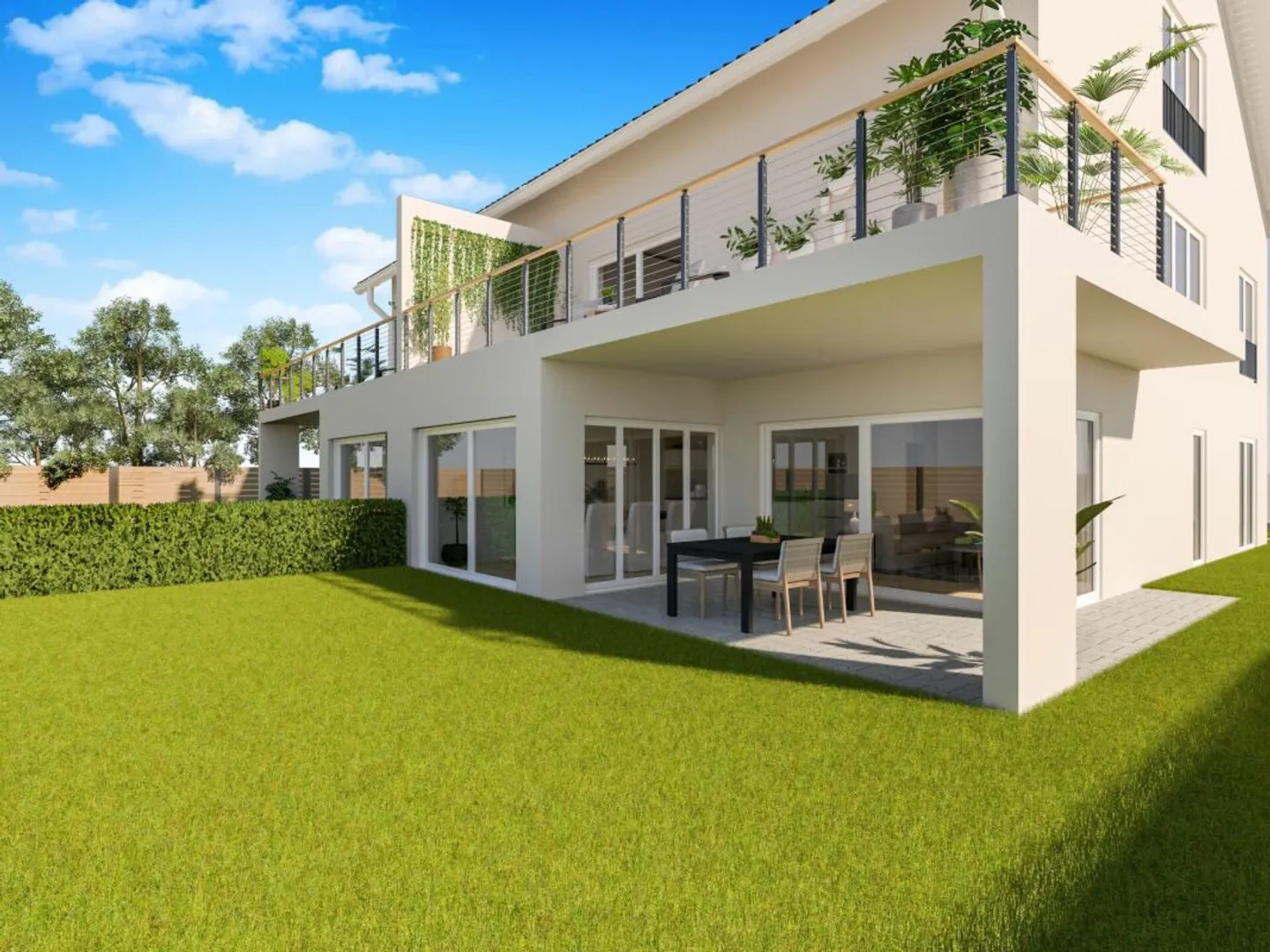 Neubau-Doppelhaushälfte in Willadingen - Ihr modernes Zuhause in ländlicher Idylle. 5 Minuten von Burgdorf entfernt! - Foto 2 von 13