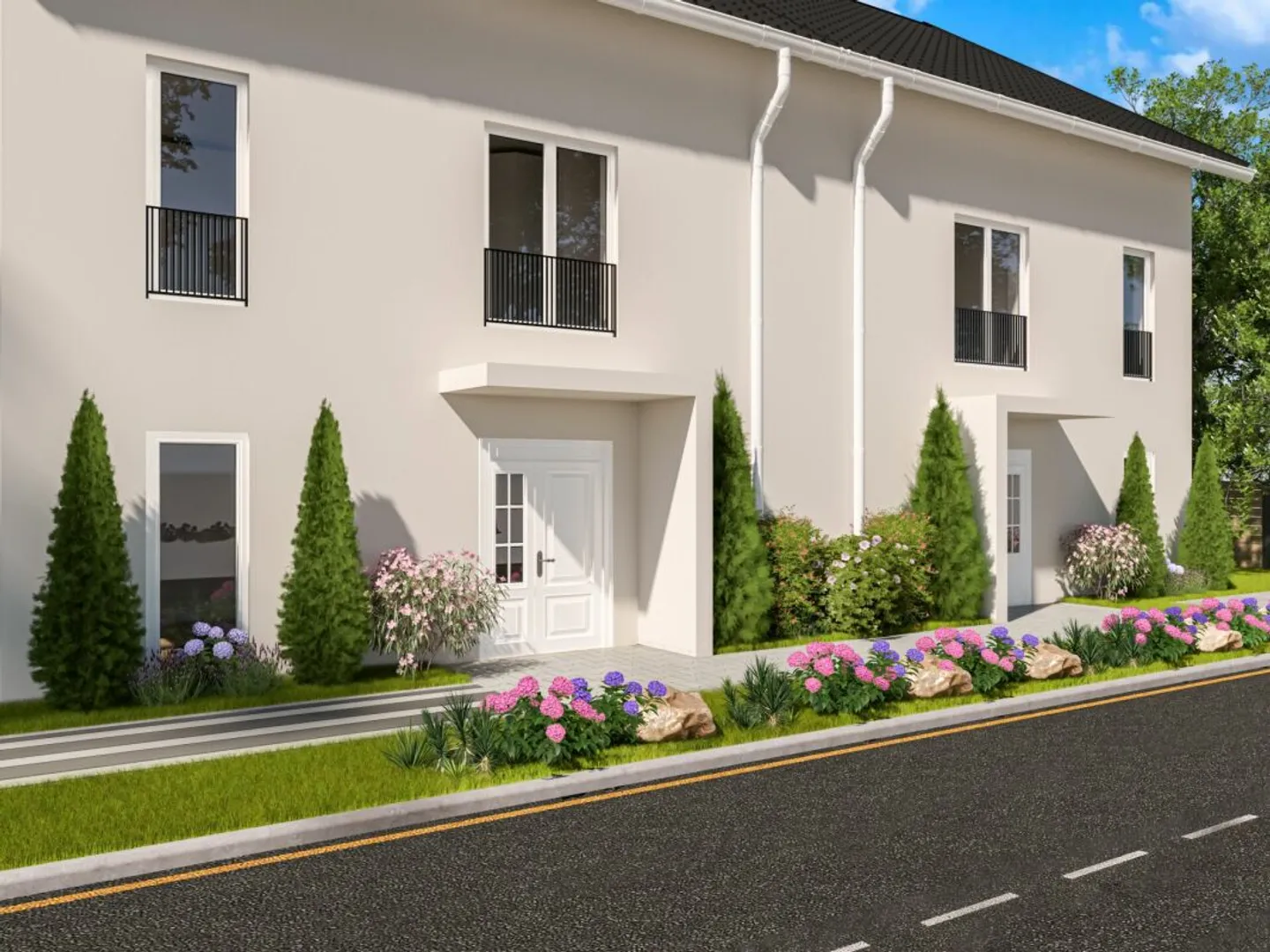 Neubau-Doppelhaushälfte in Willadingen - Ihr modernes Zuhause in ländlicher Idylle. 5 Minuten von Burgdorf entfernt! - Foto 4 von 13
