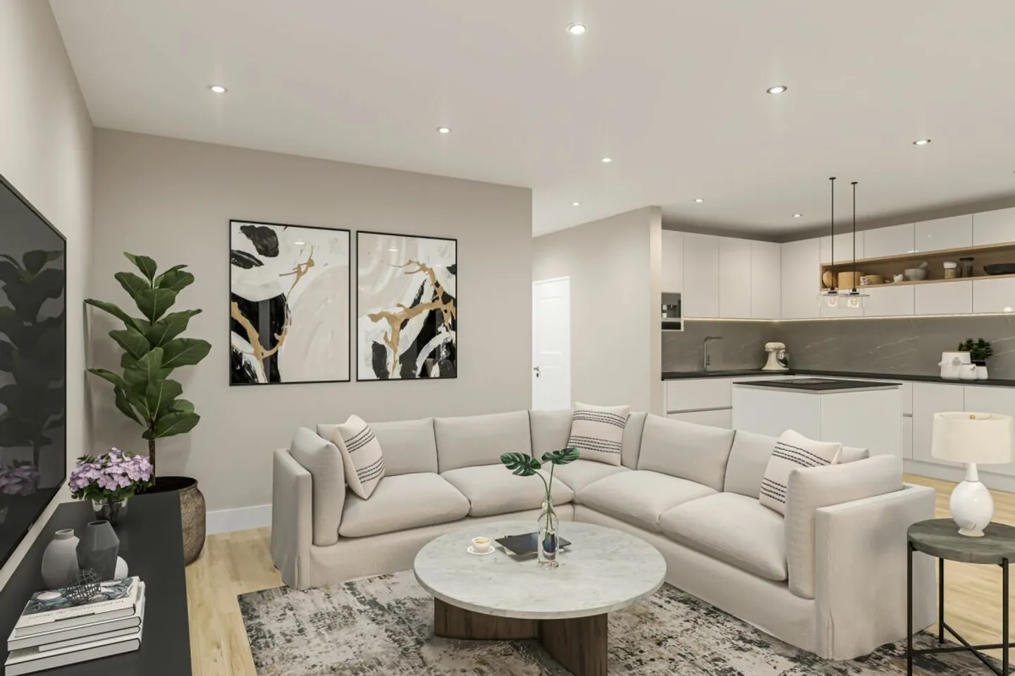 Neubau-Doppelhaushälfte in Willadingen - Ihr modernes Zuhause in ländlicher Idylle. 5 Minuten von Burgdorf entfernt! - Foto 7 von 13