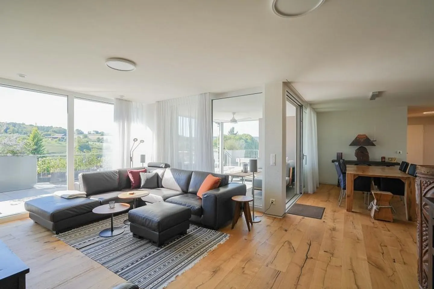 Luxuriöse Terrassenwohnung in Kaisten - Foto 5 von 13