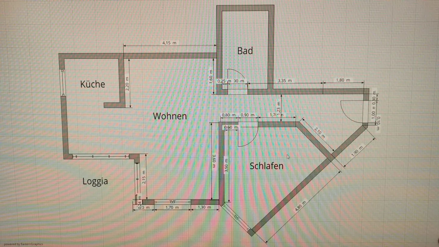 Untervermietung Wohnung 53 m2 März-April-Mai, voll möbliert - Foto 8 von 8