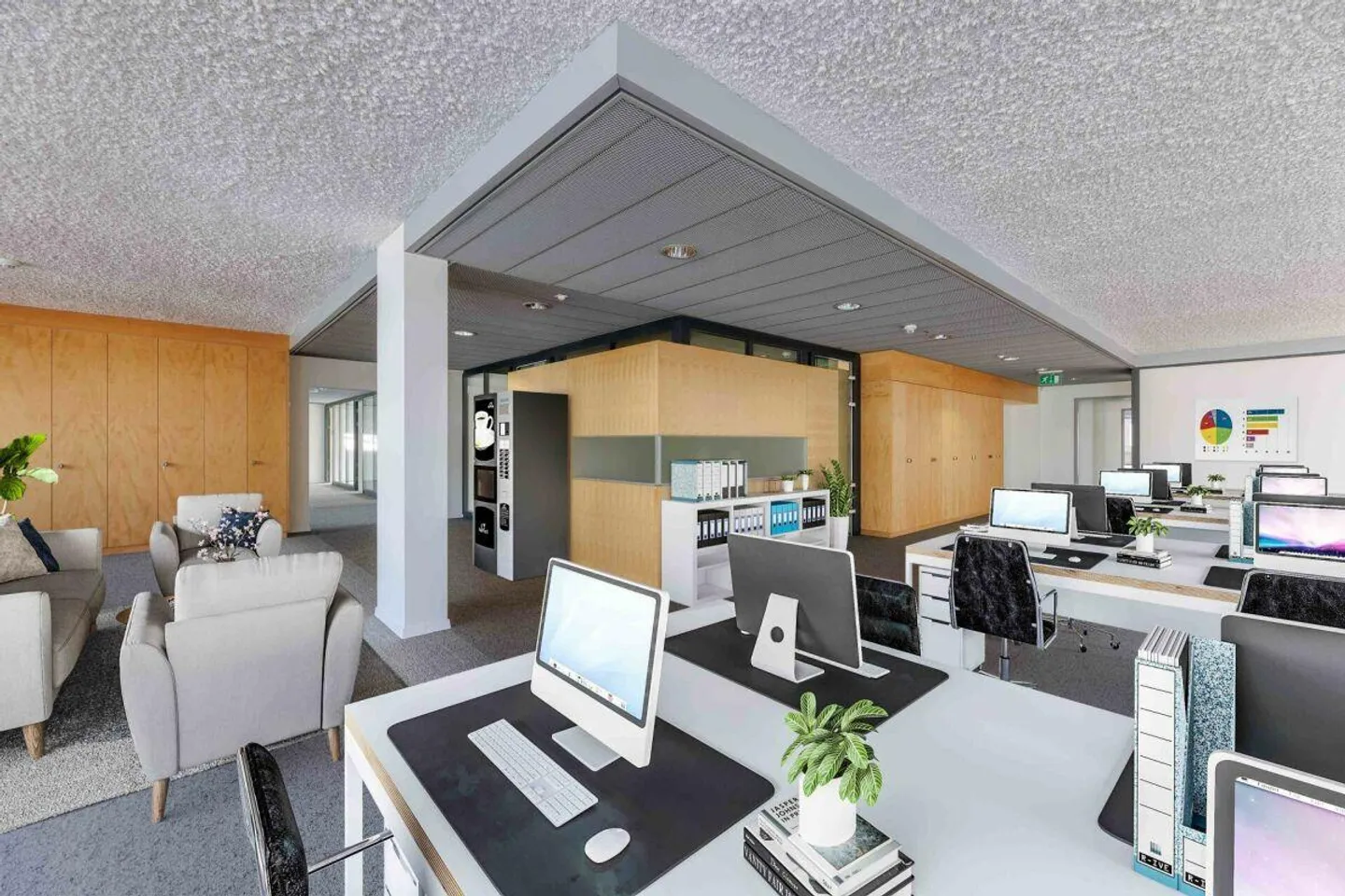 213 to 1800 m2 office space for visions, teamwork, and growth - in... - Photo 1 of 10