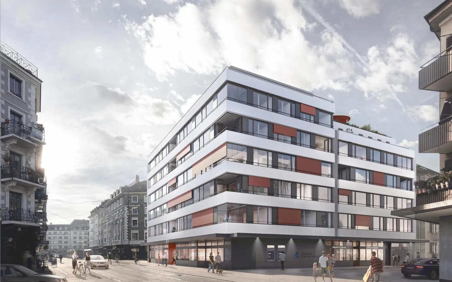 Haute visibilité sur Langstrasse près du Forum - Photo 1 sur 1
