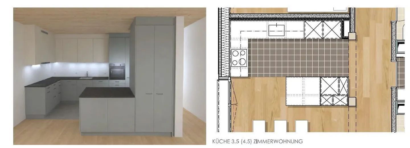 Ruhige Wohnung in Davos - Foto 2 von 2