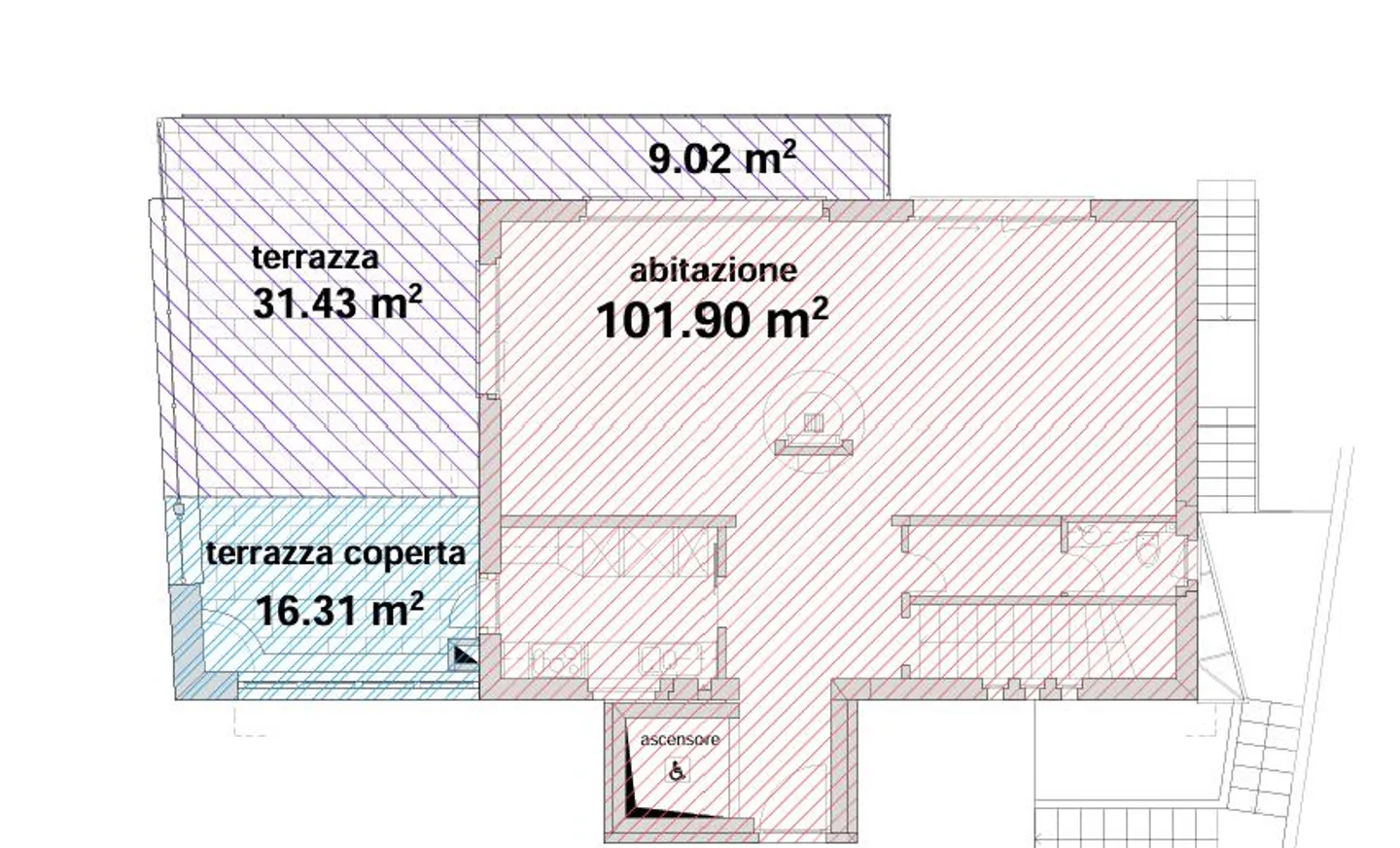 VILLA 5.5 LOCALI CON PISCINA E VISTA MOZZAFIATO A MUZZANO - Foto 10 di 12