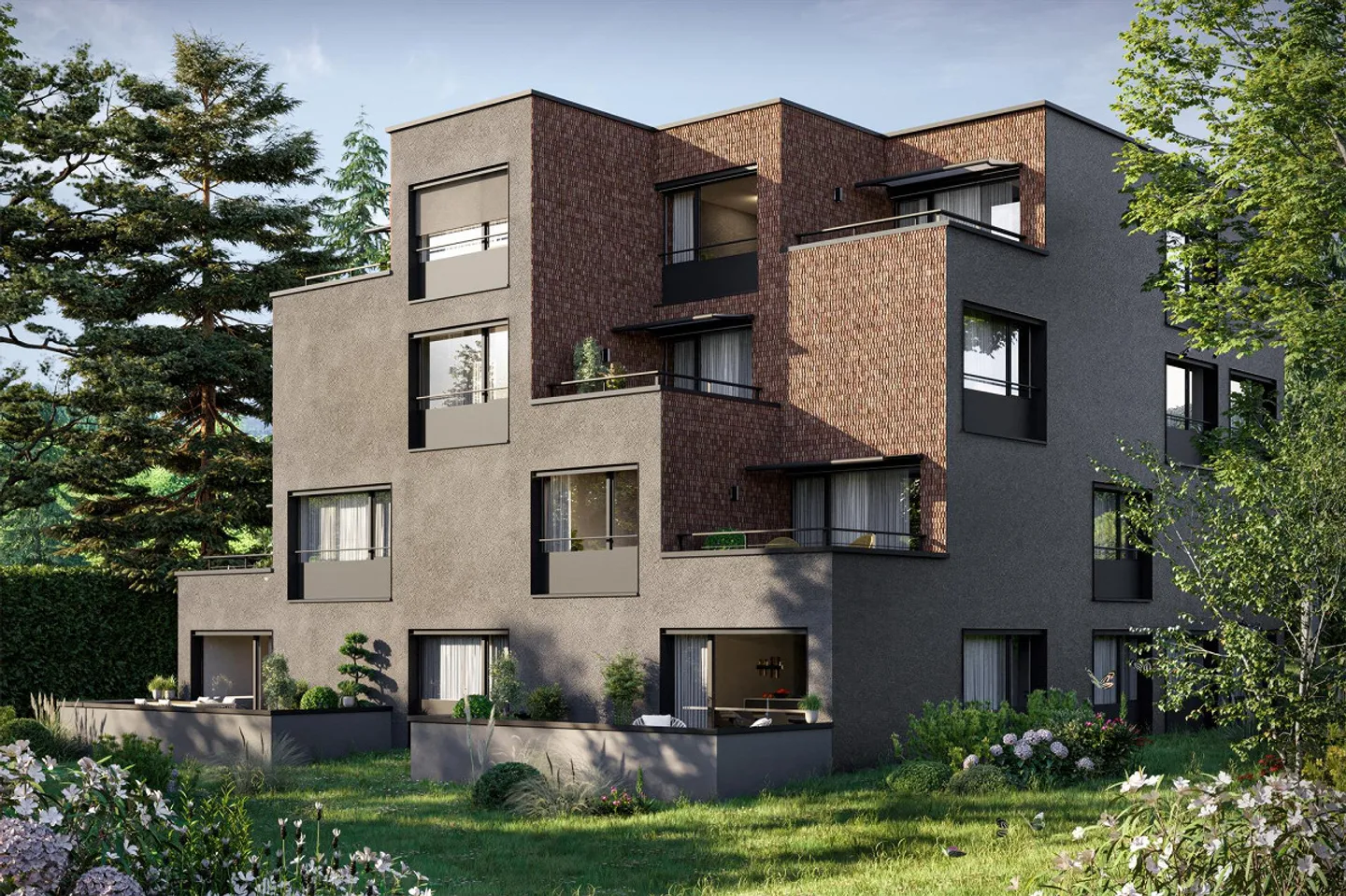 Stillvolle Erdgeschosswohnung mit idyllischer Terrasse zum Verweilen - Foto 2 di 4