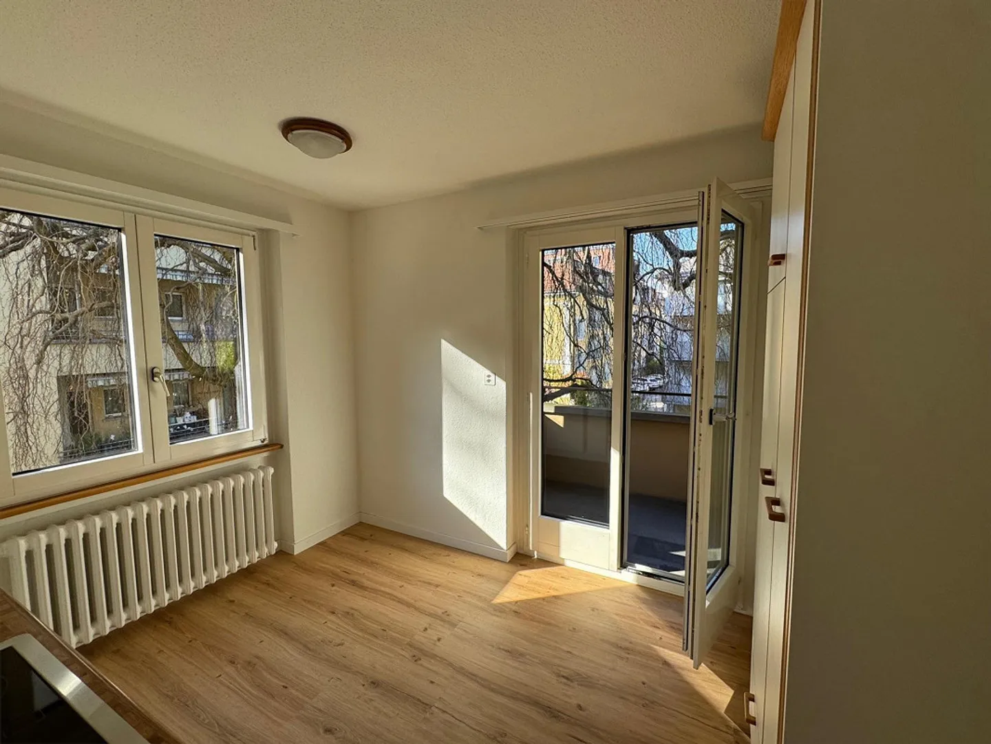 Charming 3-room apartment with two balconies in the Maihof district - Photo 5 of 20