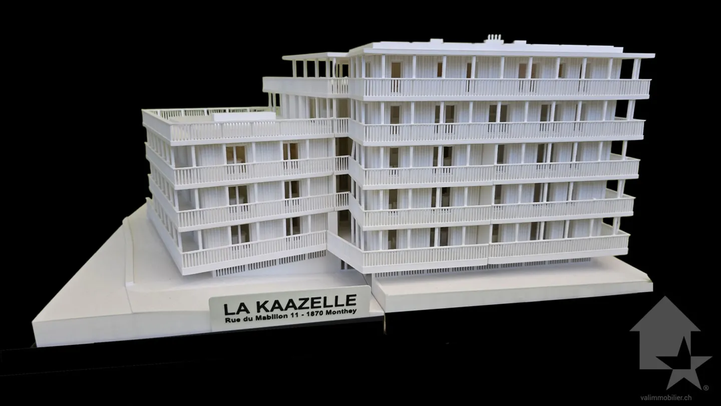 Monthey, La Kaazelle letzte 3.5 Zimmer - Foto 8 von 13