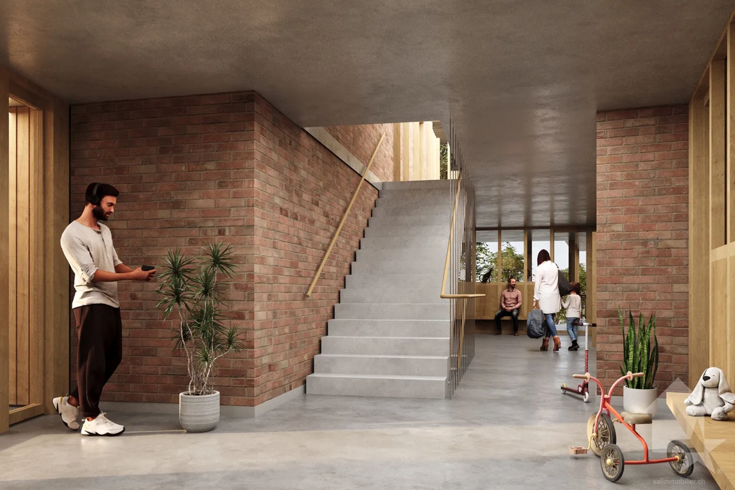 Monthey, La Kaazelle letzte 3.5 Zimmer - Foto 7 von 13