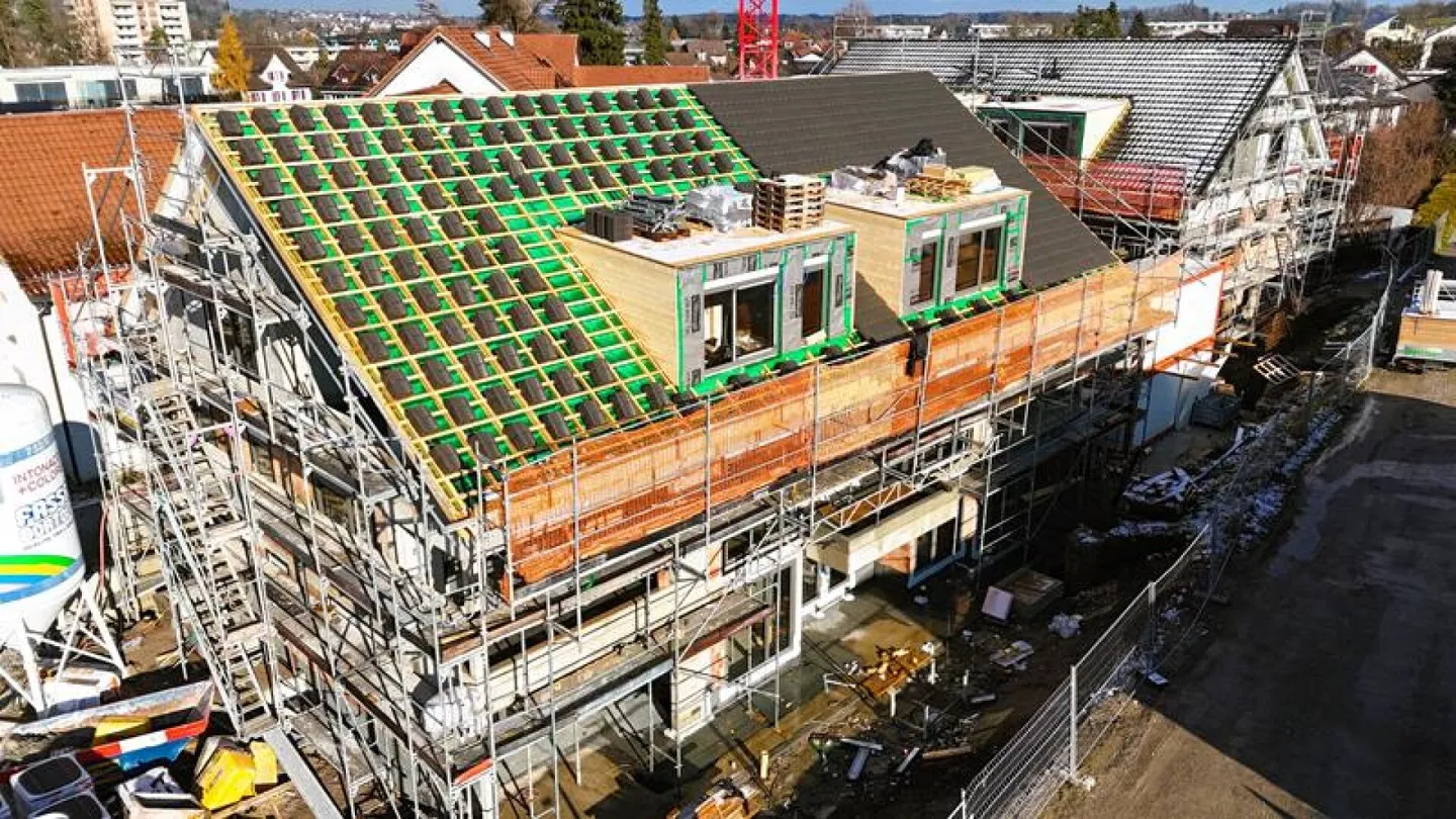 Première location d'un appartement en penthouse de 3,5 pièces à Bischofszell - Photo 9 sur 14