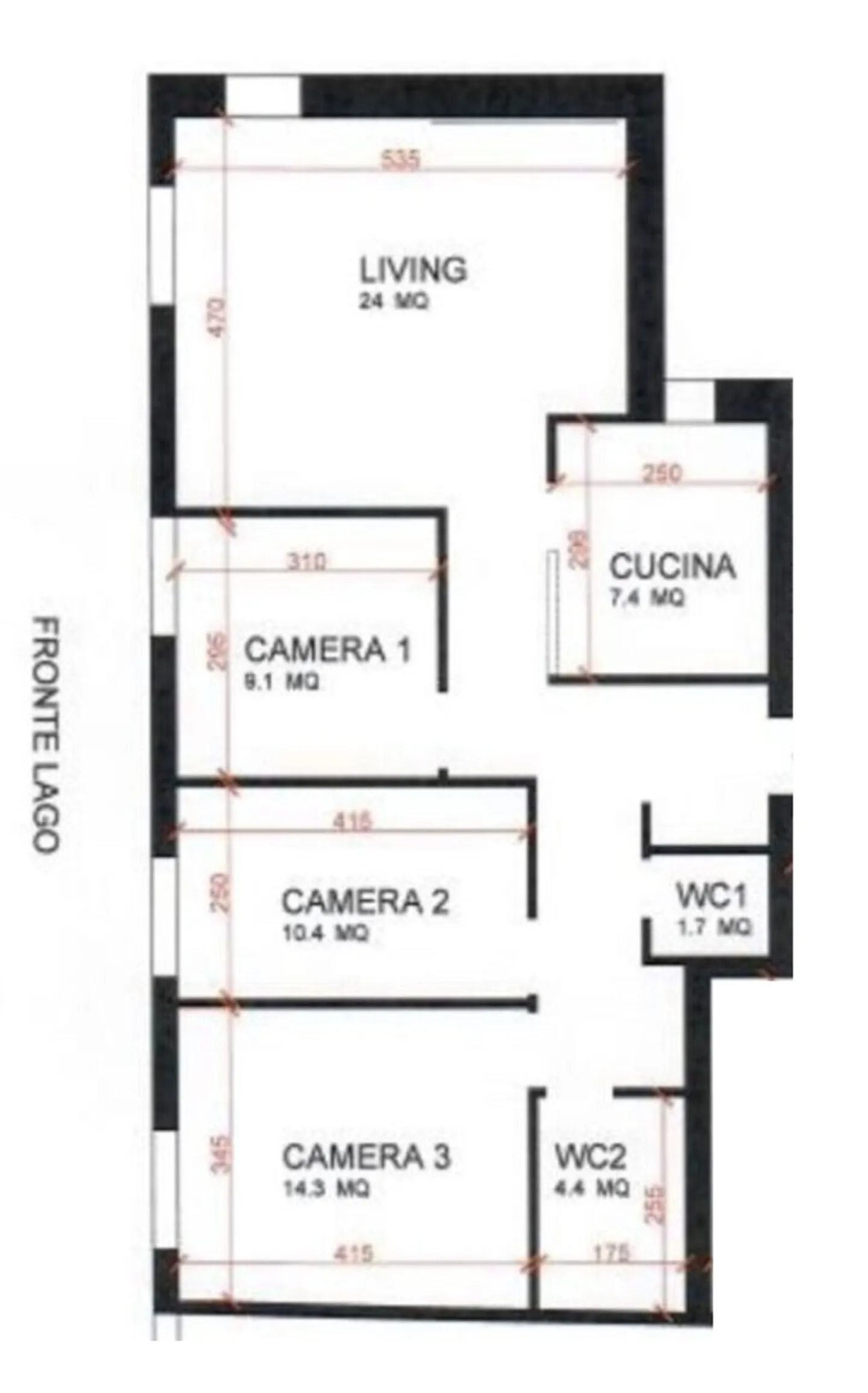 APPARTEMENT 4.5 PIÈCES AVEC VUE SUR LE LAC - LOCATION AVEC OPTION D'ACHAT - Photo 9 sur 9
