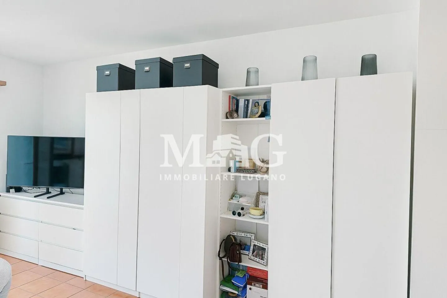 Monolocale in Verkauf in Caslano mit Balkon und Parkplatz inklusive - Foto 9 di 10