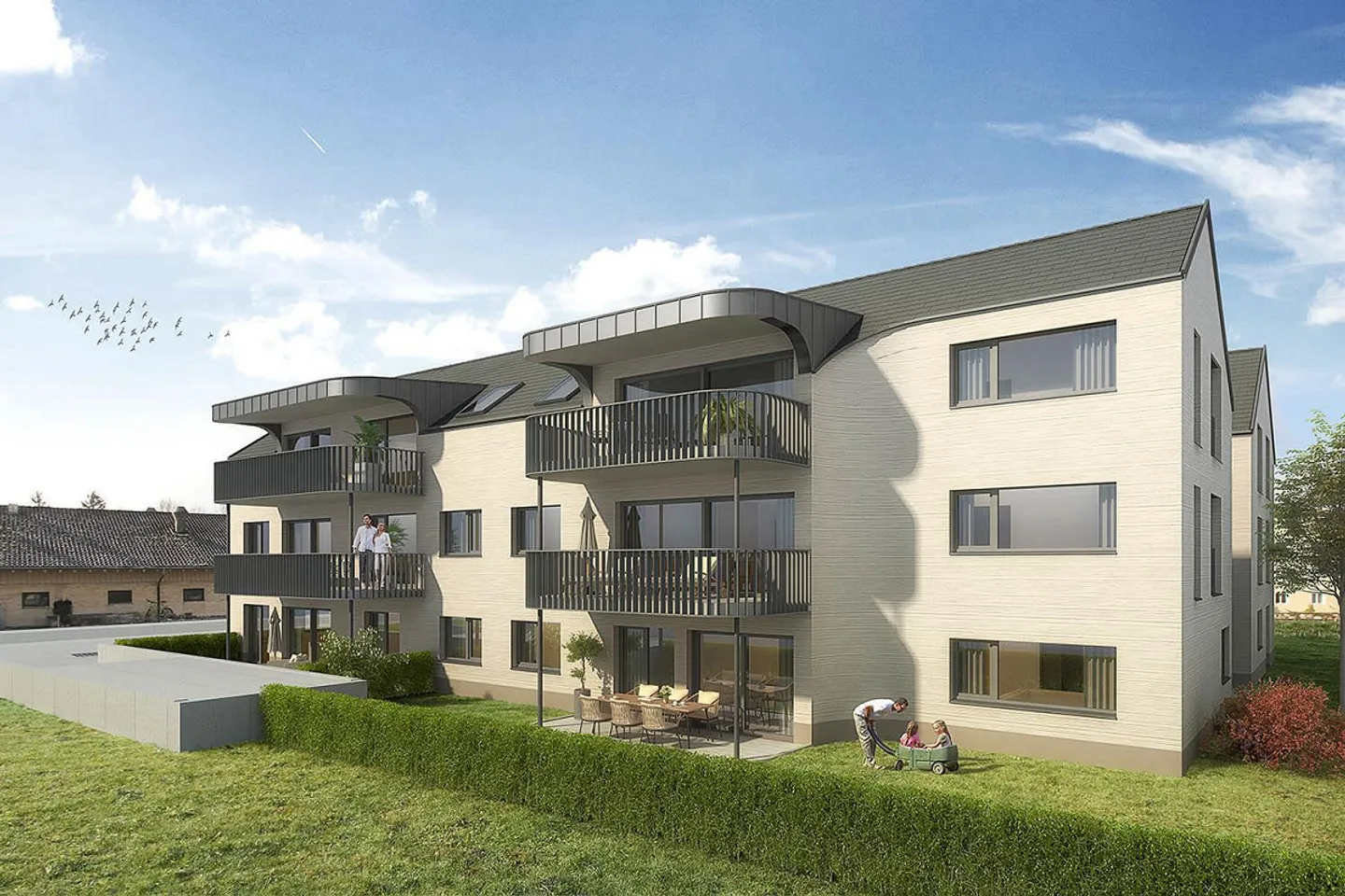 Exklusive 5.5 Zimmerwohnung - Foto 1 von 8