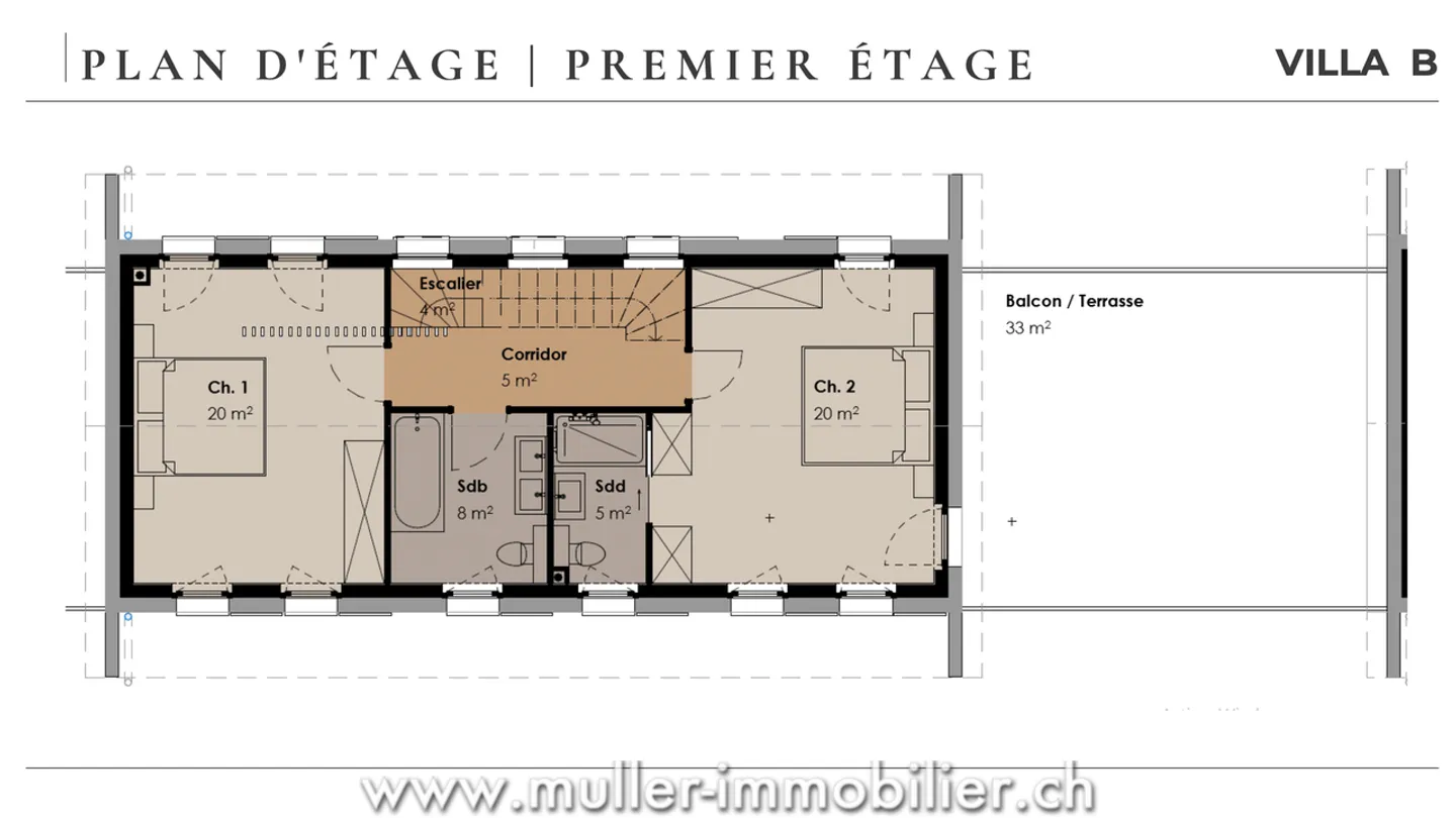 Stepped house for sale - Photo 8 of 14