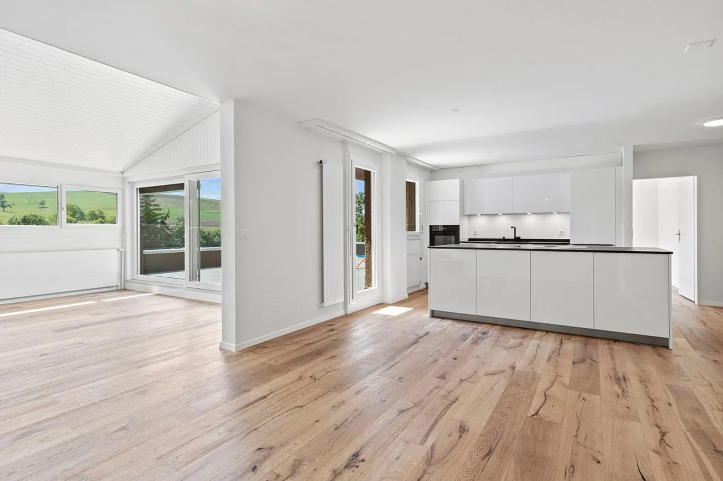 Appartamento moderno di 4,5 stanze con vista a Beggingen - Foto 3 di 13